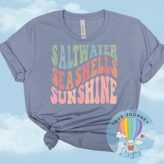 Saltwater, Seashells, Sunshine